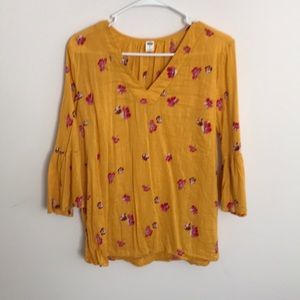 Quarter sleeve shirt, Old Navy